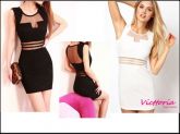 VESTIDO CURTO  RETRO LACE  01